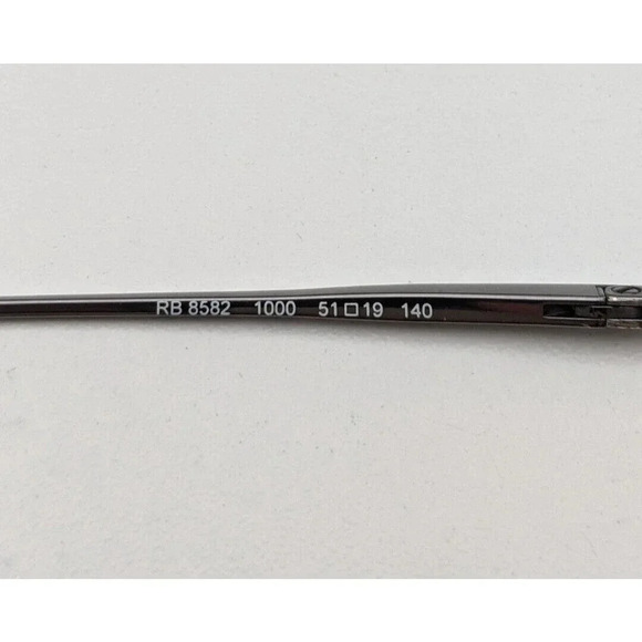 ?️Ray-Ban RB8582 Titanium Eyeglasses 51/19 140 /KAL828?️​ main image 9